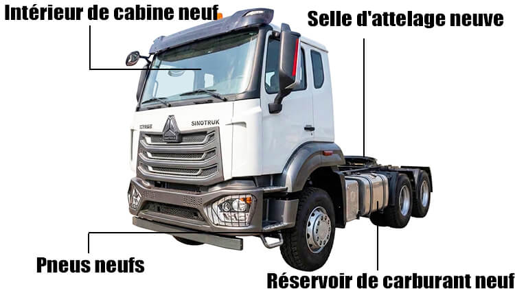 Tracteur Routier Howo NX d'occasion &agrave; Vendre au Congo
