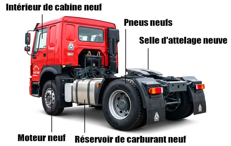 Camion Tracteur Howo Occasion &agrave; Vendre au Congo