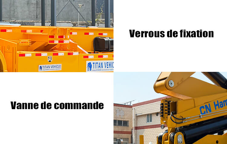 Semi Remorque Side Loader pour Conteneur CN Hammar &agrave; Vendre &agrave; Dakar S&eacute;n&eacute;gal