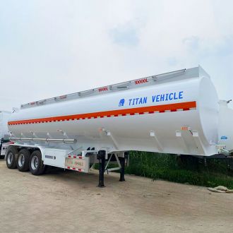 Semi Remorque Citerne Carburant 3 Essieux